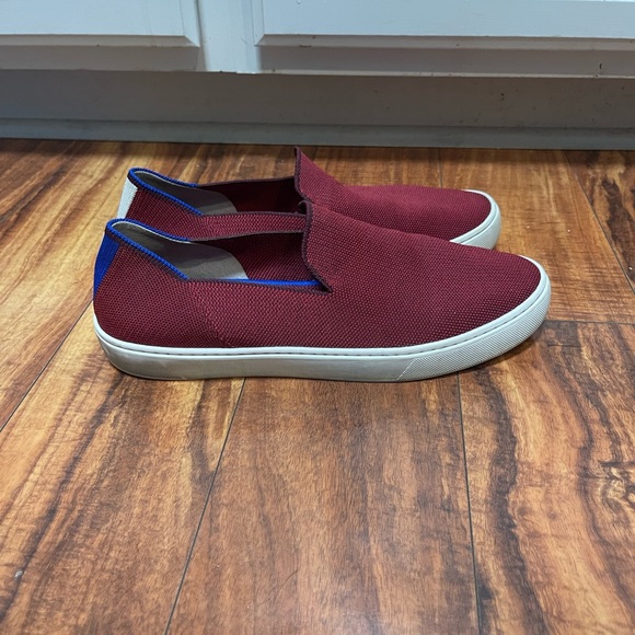 Rothy's Shoes - Rothy’s Textile Original Slip On Sneakers Shoes Garnet Red 10